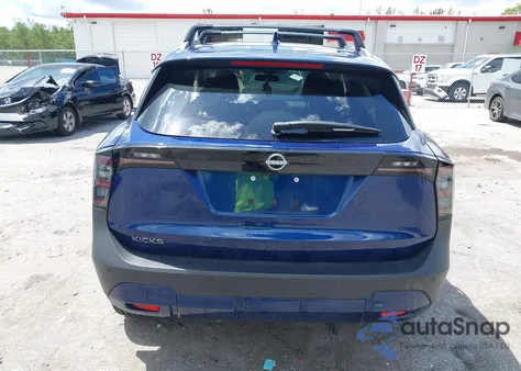 2025 Nissan Kicks Sv Fwd z USA, uszkodzony, nr VIN 3N8AP6CA7SL356902